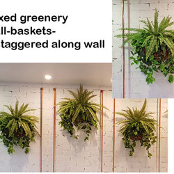 Fish-bone Ferns [large] - artificial plants, flowers & trees - image 9