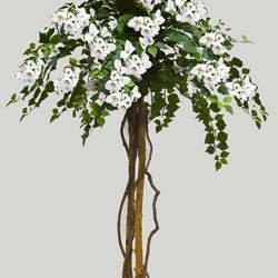 Bougainvillea Topiary- 1.5m - artificial plants, flowers & trees - image 3