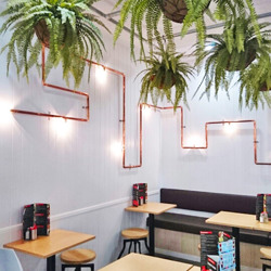 Fish-bone Ferns [large] - artificial plants, flowers & trees - image 2