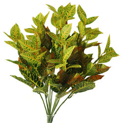 Small Bush- Croton - artificial plants, flowers & trees - image 2