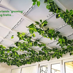 Trailing Vines - 1.8m Pothos Garland - artificial plants, flowers & trees - image 6