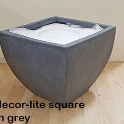 Planters- decor-lite square- medium - artificial plants, flowers & trees - image 2