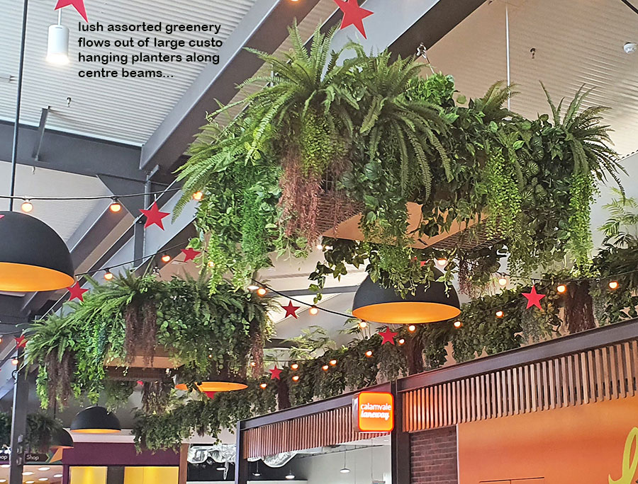 New Shopping Precinct's effective use of overhead Greenery... image 5