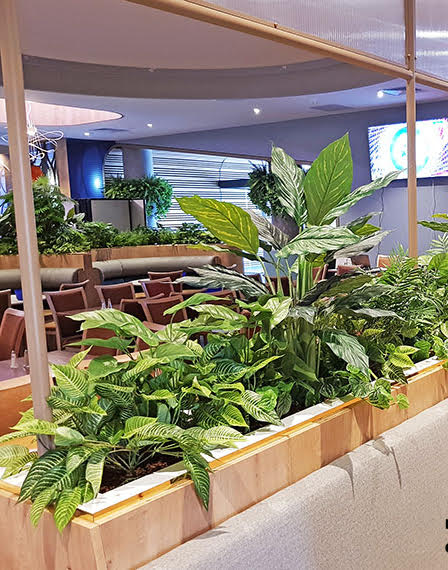 Indoor Artificial Bushes, Trailers & Flowers