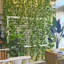 Trailing Vines - 1.8m Philo Garland [philodendron] - artificial plants, flowers & trees - image 2