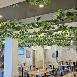 Trailing Vines - 1.8m Philo Garland [philodendron] - artificial plants, flowers & trees - image 8