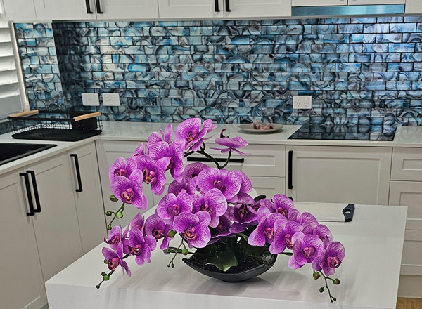 Floral Settings- orchid bowls