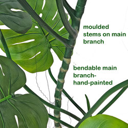 Swiss Cheese Plant [Monstera] 1.7m - artificial plants, flowers & trees - image 1