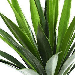 Agave- Spikey UV-  [unpotted]  - artificial plants, flowers & trees - image 1