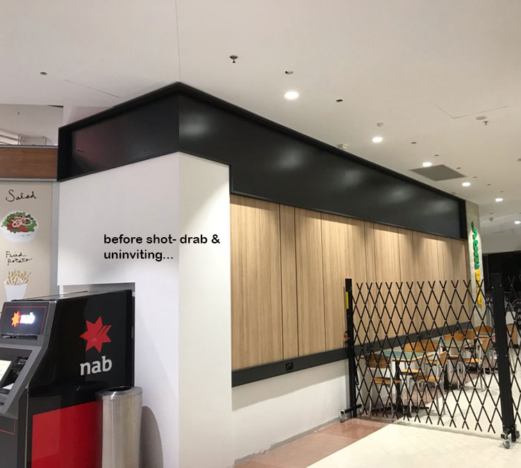 Artificial Green Walls brighten up Food Court entrance in Shopping Mall... image 2