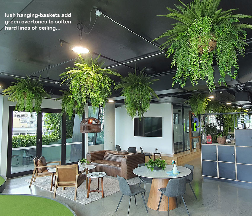 Modern Office...trending green image 5