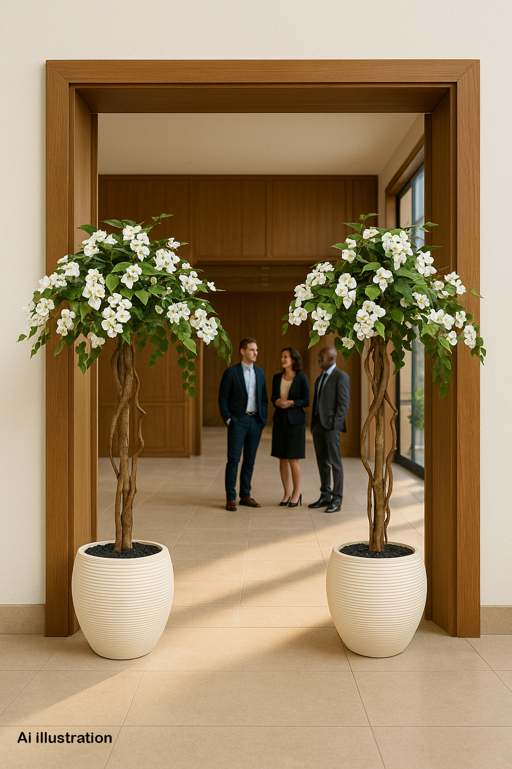 Bougainvillea Topiary- 1.6m light pink