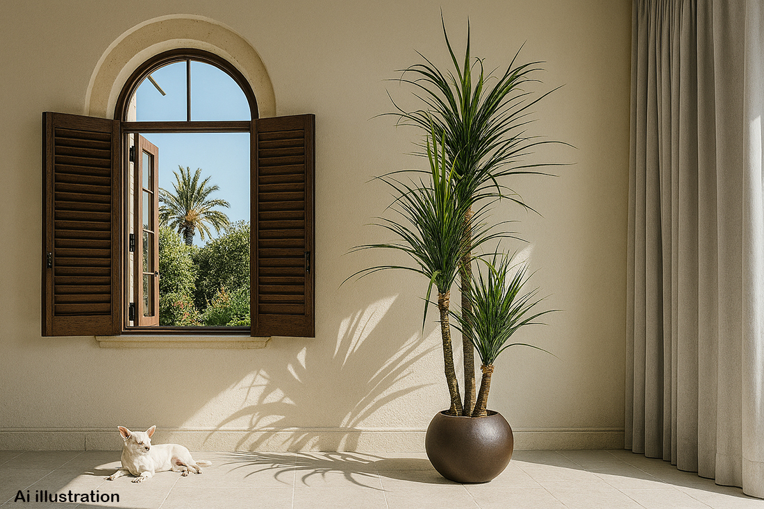 Ponytail Yucca 1.75m double stem-stem 