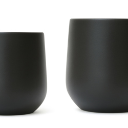 Planters- Duffle Pot small - black  - artificial plants, flowers & trees - image 5