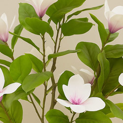 Mini-Magnolia 1.3m white-pink - artificial plants, flowers & trees - image 1