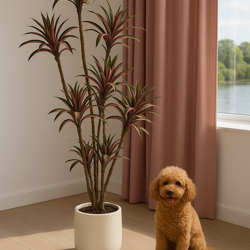 Yucca- 'pink slipper' 1.75m with 10 heads - artificial plants, flowers & trees - image 3