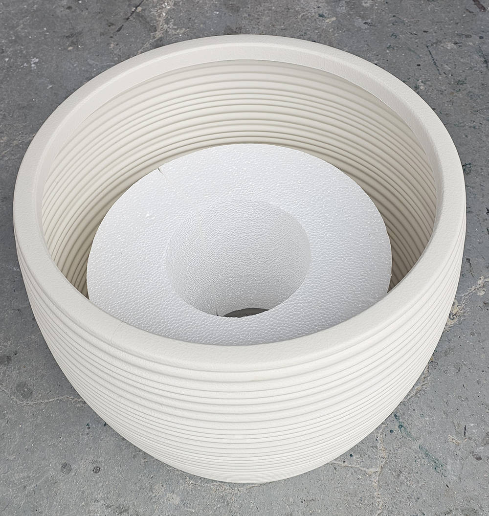 Planters- Ripple Pot lge 