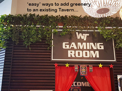 'EASY' ways to add Greenery to an existing Venue...